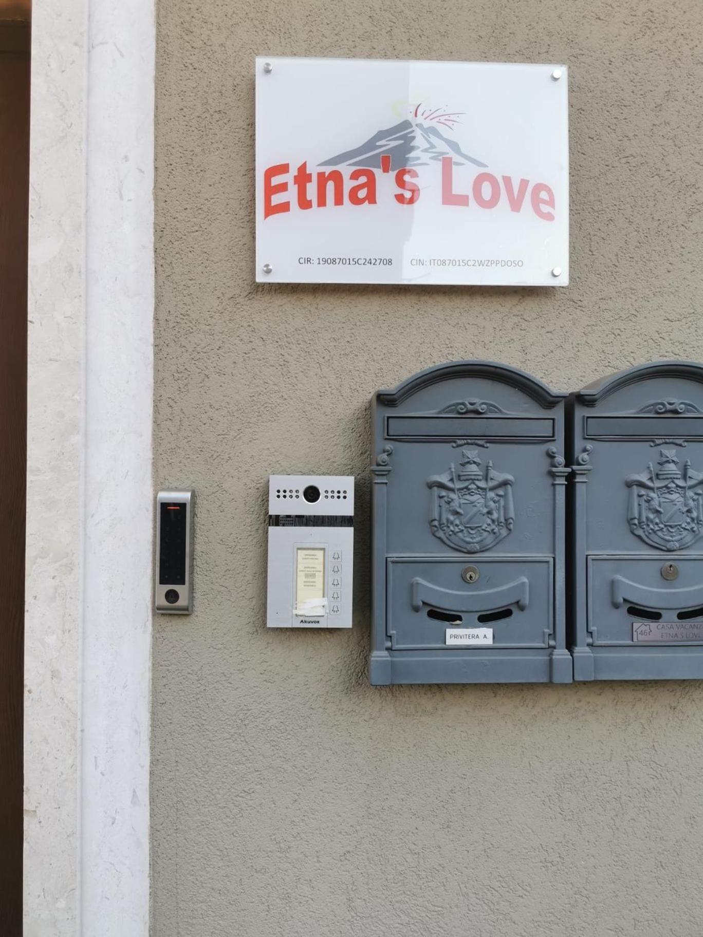 Etna'S Love Mansarda Con Vista CTA Eksteriør billede